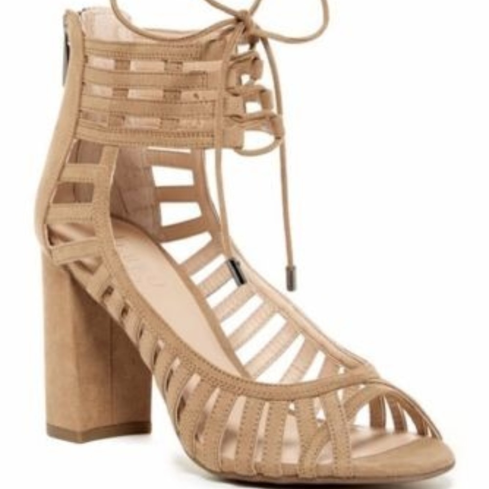 🆕 FRANCO SARTO EMIRA BLOCK HEEL SANDAL (SIZE: 7)